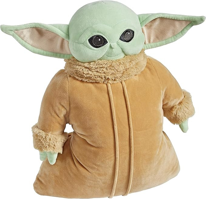 Pillow Pets The Child Grogu Stuffed Animal, Disney Star Wars The Mandalorian Plush Toy, Green | Amazon (US)