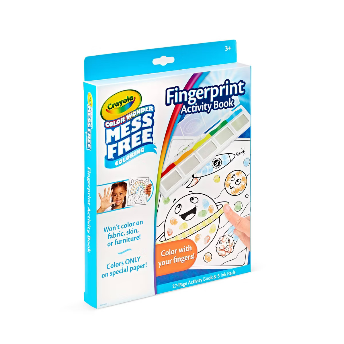 Crayola Color Wonder Fingerpaint Activity Book | Target