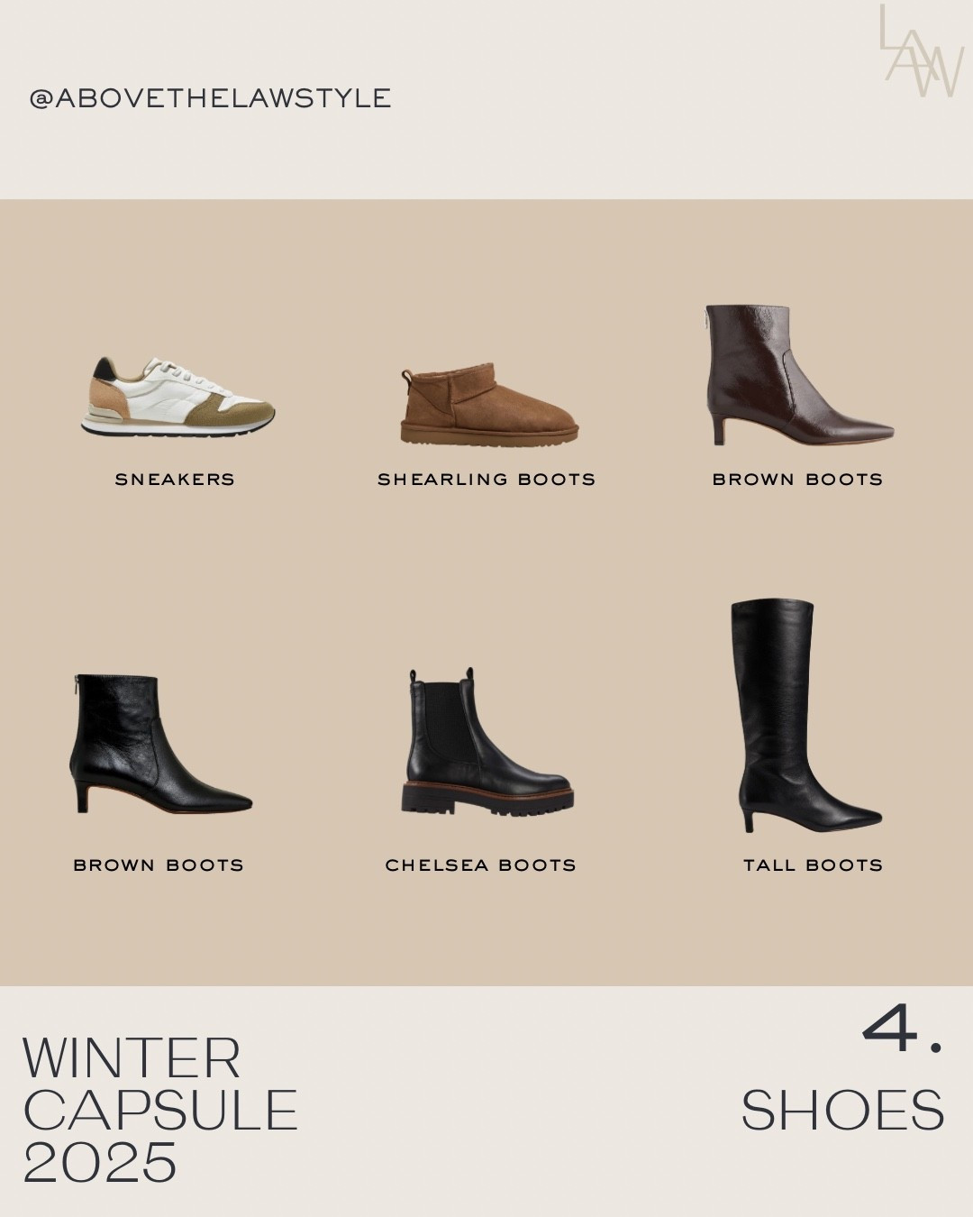 Winter Capsule: Shoes

#LTKStyleTip #LTKShoeCrush #LTKFindsUnder100