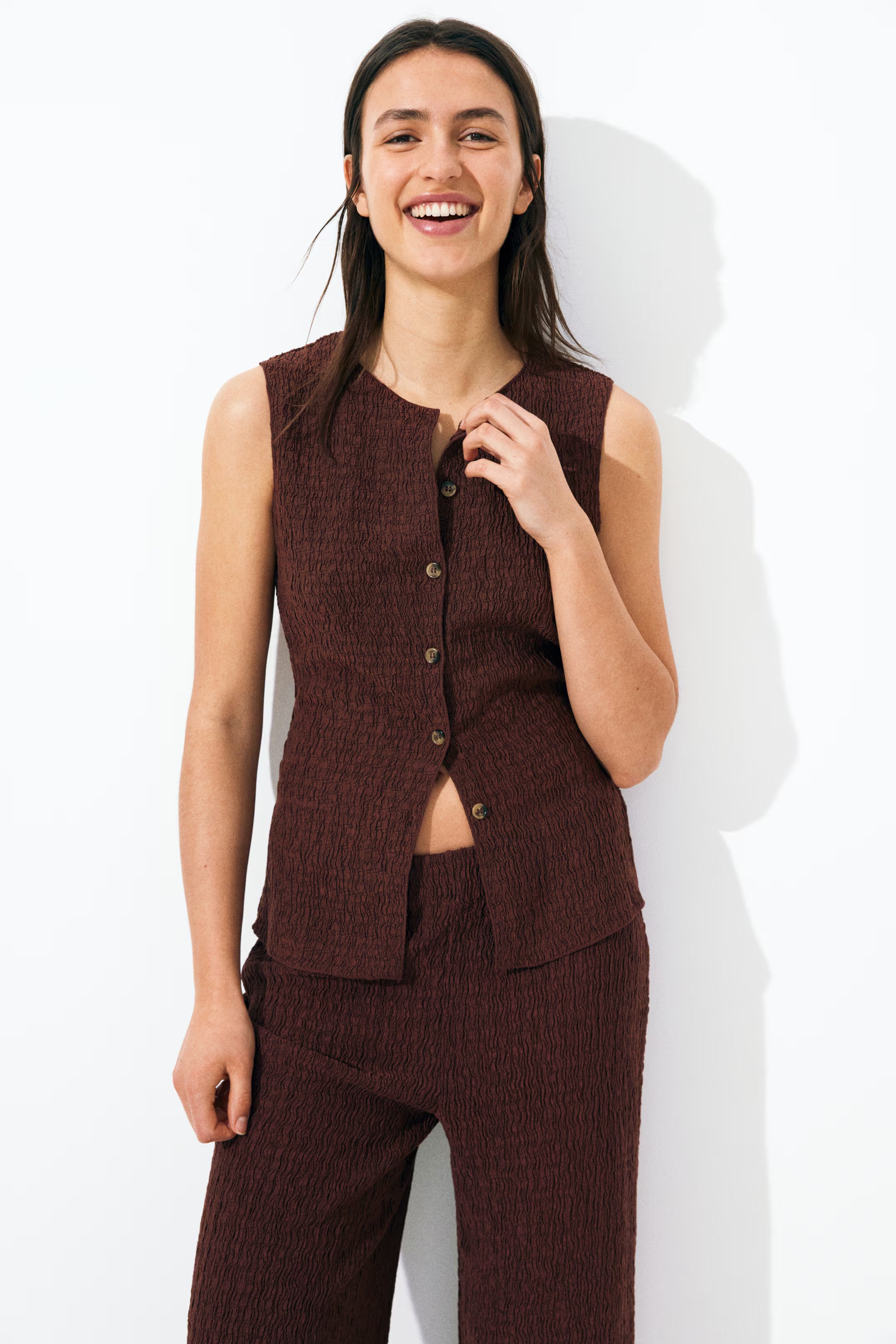Textured Jersey Vest | H&M (US + CA)