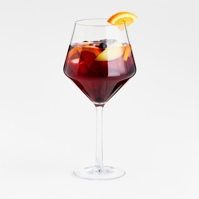 Schott Zwiesel Tour Outdoor Acrylic Red Wine Glass + Reviews | Crate & Barrel | Crate & Barrel