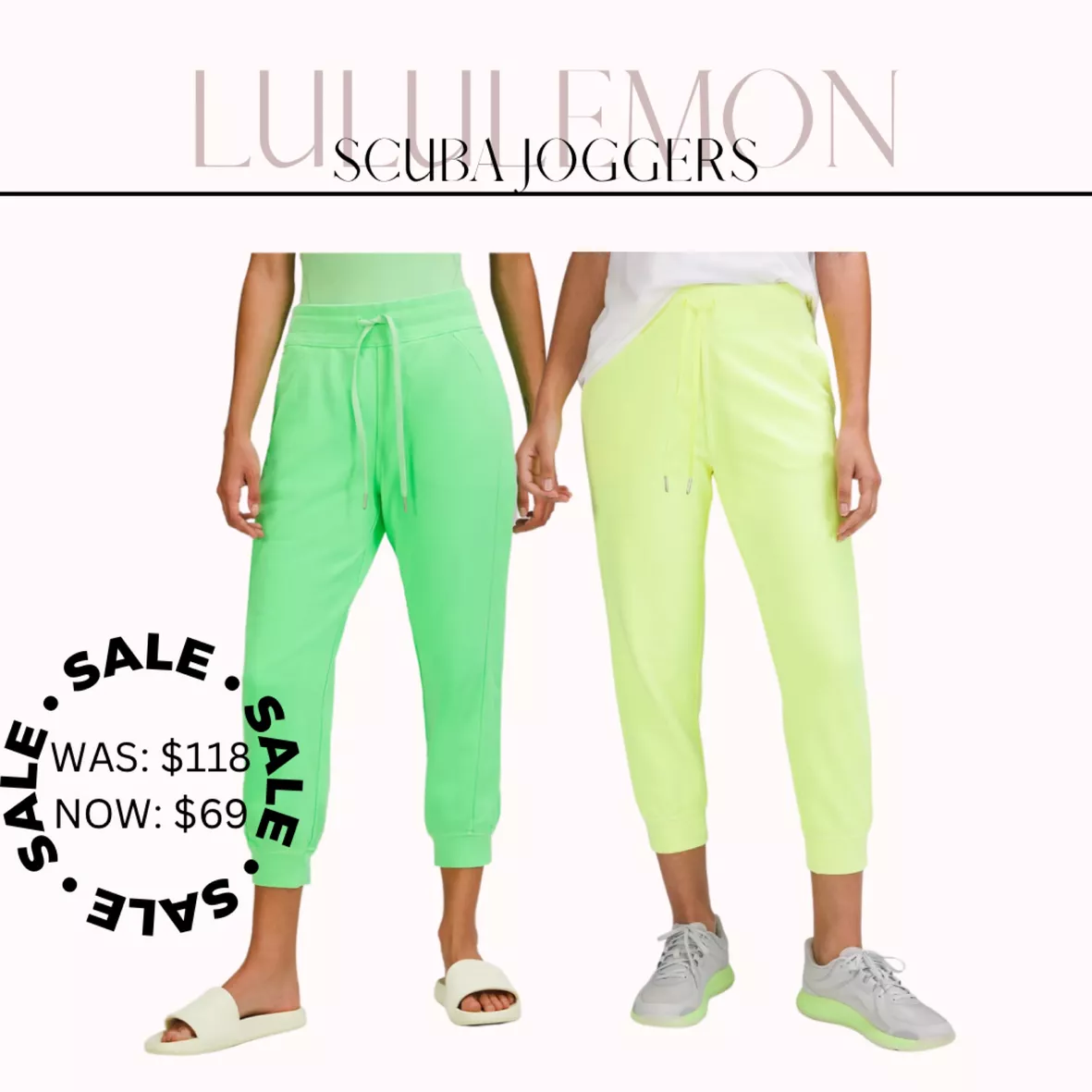 Scuba High-Rise Cropped Jogger curated on LTK