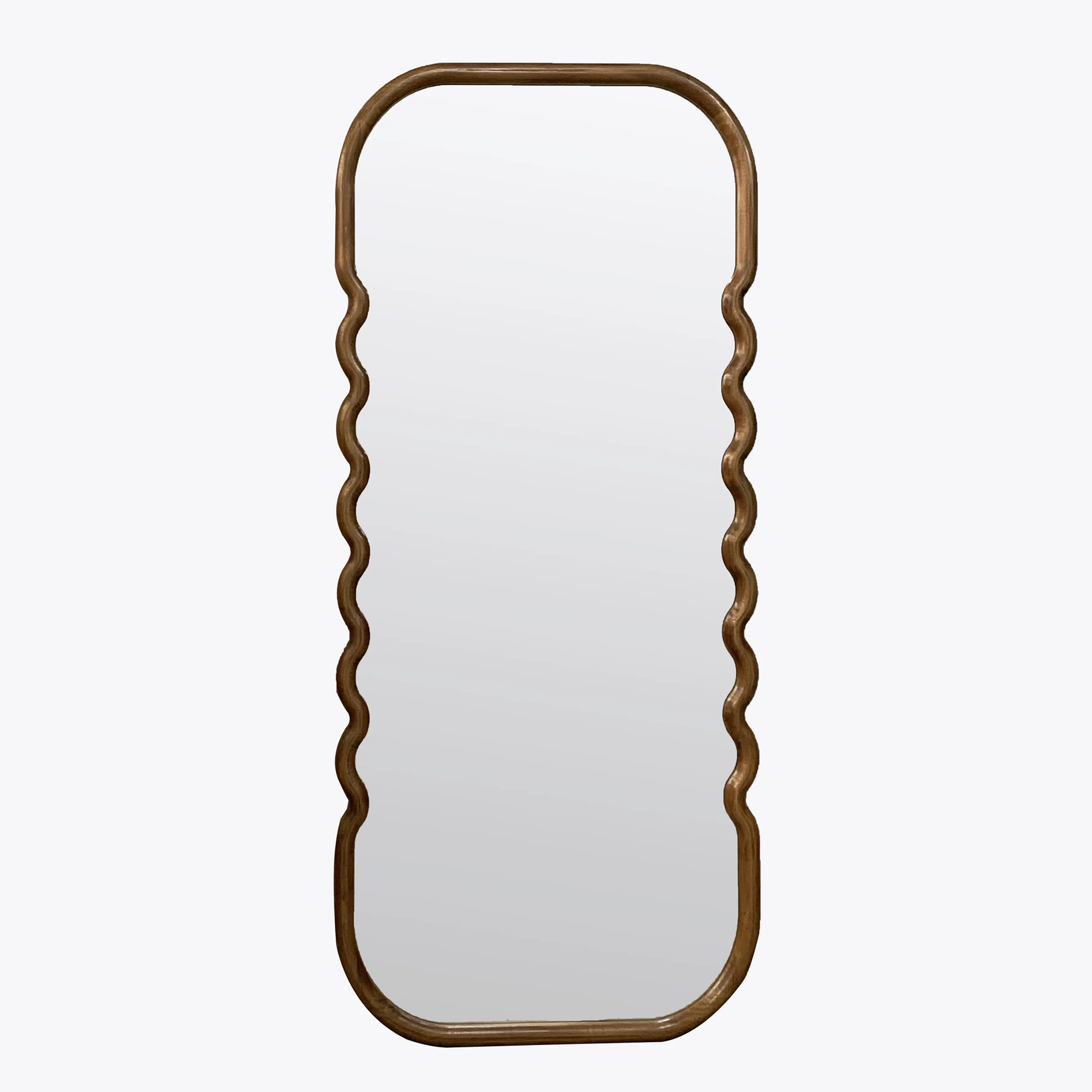 Joss & Main Harrisburg Pine Wood Floor Mirror | Wayfair | Wayfair North America