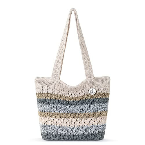 The Sak Casual Classics Hand-Crochet Tote, Desert Stripe | Amazon (US)
