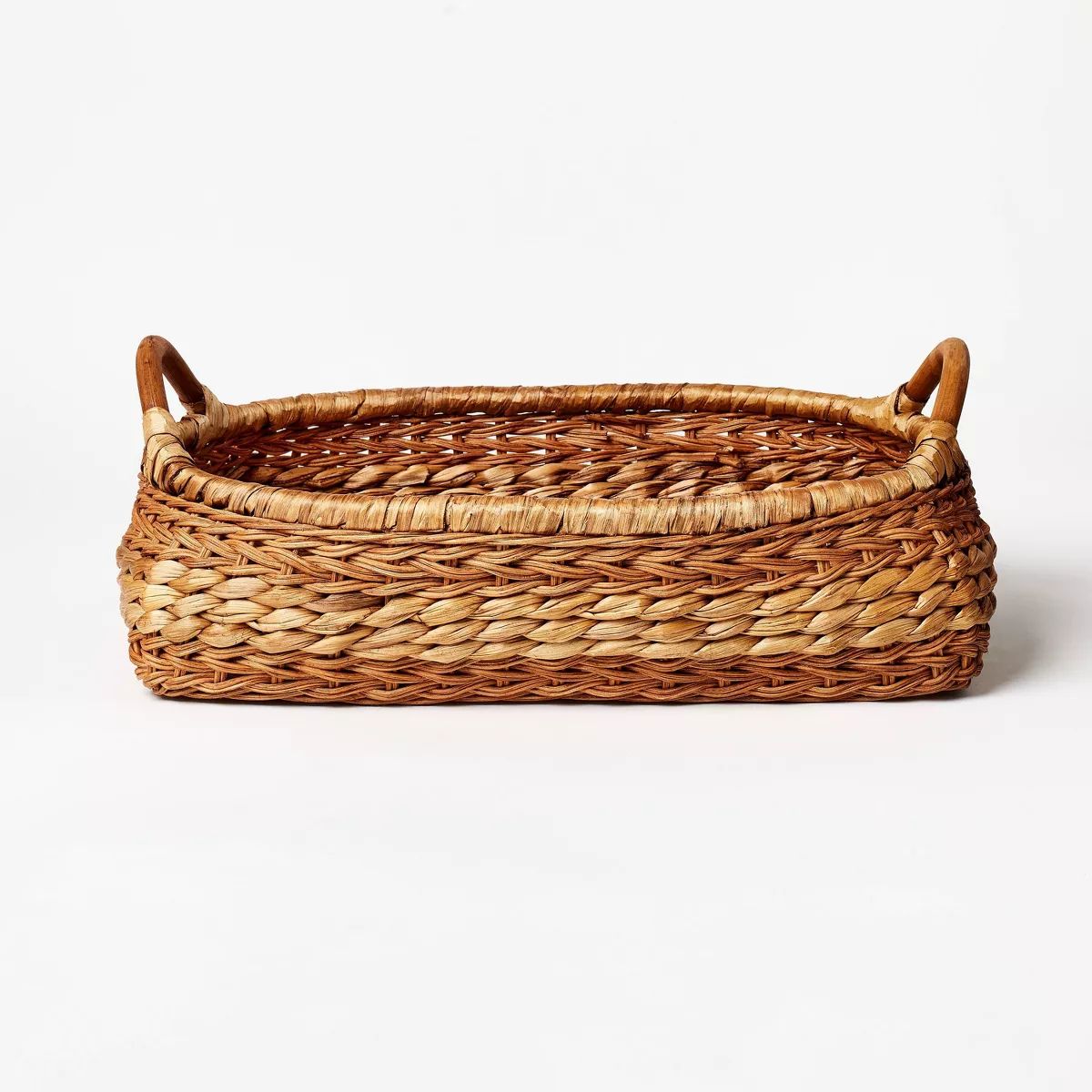 Oval Rim Woven Tray - Threshold™ designed with Studio McGee | Target