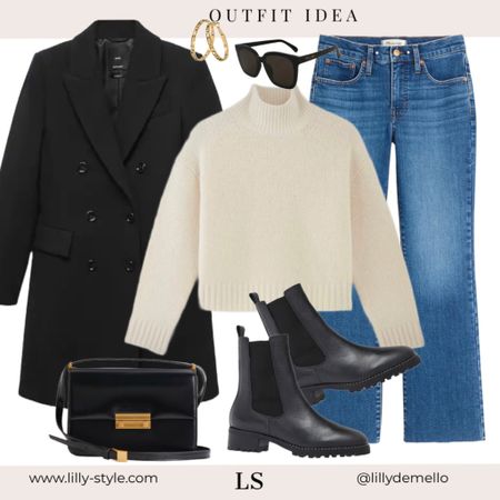 Fall to winter outfit with Chelsea boots. The bag is so pretty and it is budget friendly.  

#LTKSeasonal #LTKstyletip #LTKshoecrush