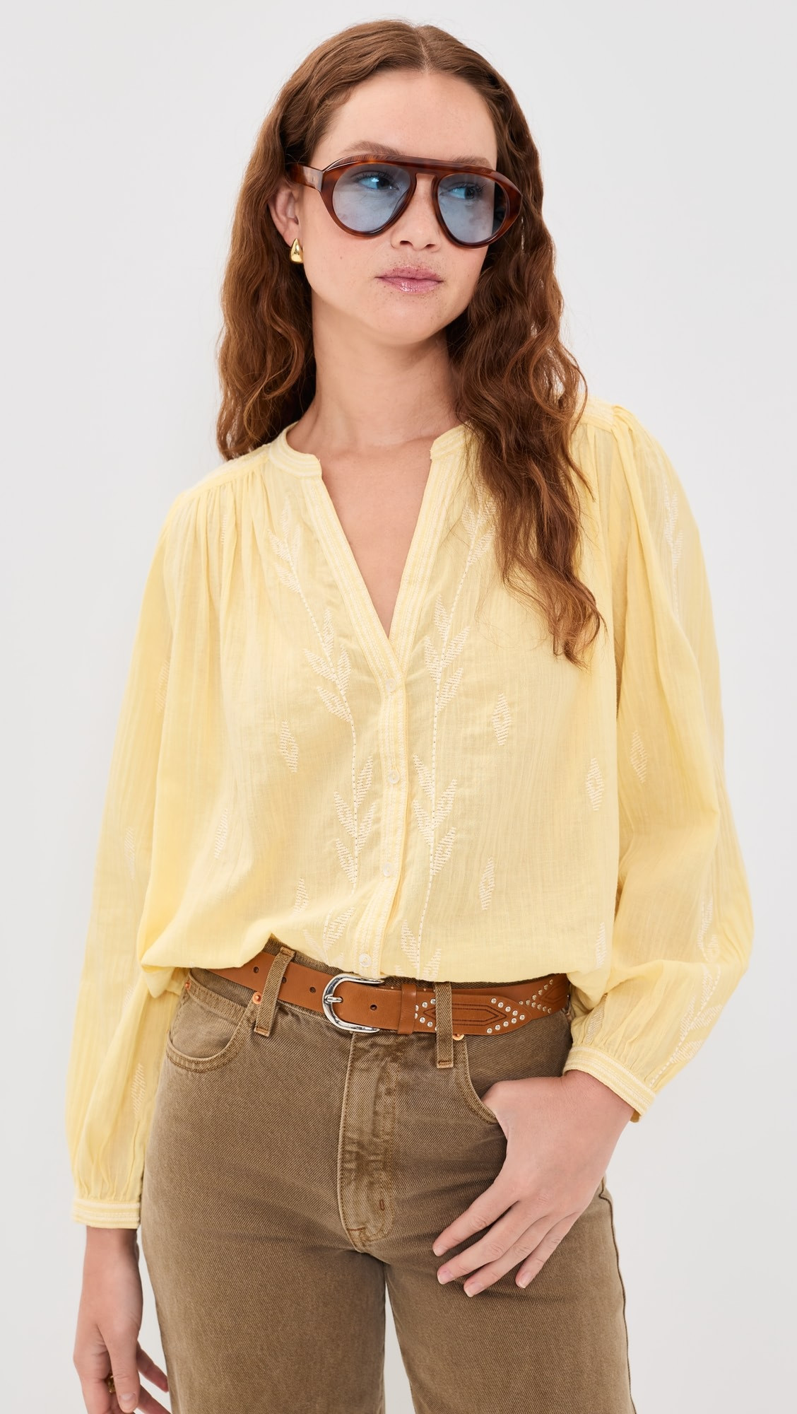 ba&sh Fedora Shirt | Shopbop | Shopbop