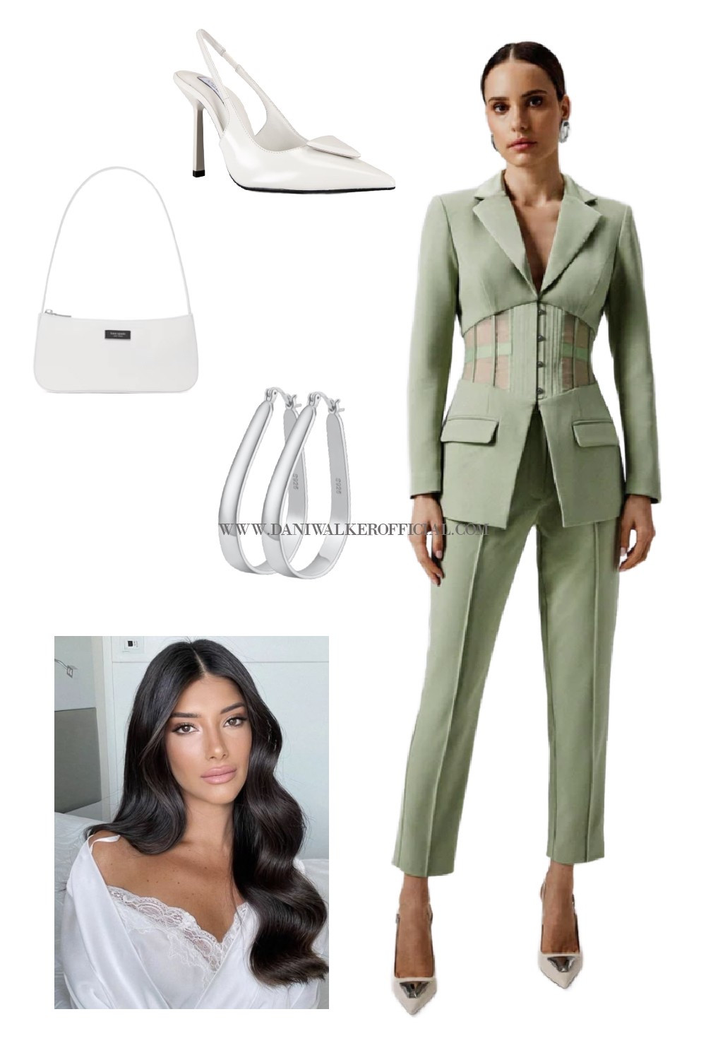Sage, an under utilized color for brunettes 

#LTKWorkwear #LTKStyleTip