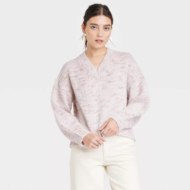 Women's V-Neck Pullover Sweater - Universal Thread™ | Target