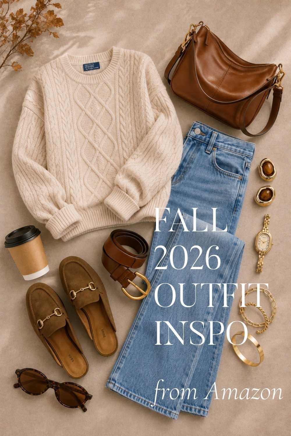 Cable knit + wide-leg denim, styled

#LTKStyleTip #LTKSeasonal #LTKunder50 #amazonfinds #falloutfitideas #cableknitseason #wideleggedjeans #everydaystyle