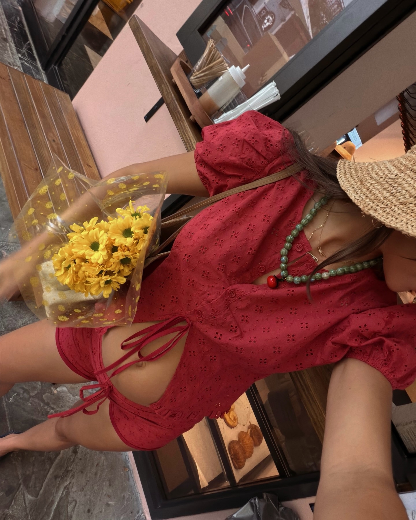 Acting touristy in my own town 🌻🍅
.
.
. 
#springstyle #summeroutfits #pregnant #LTKMothersDay #LTKBump #LTKootd 