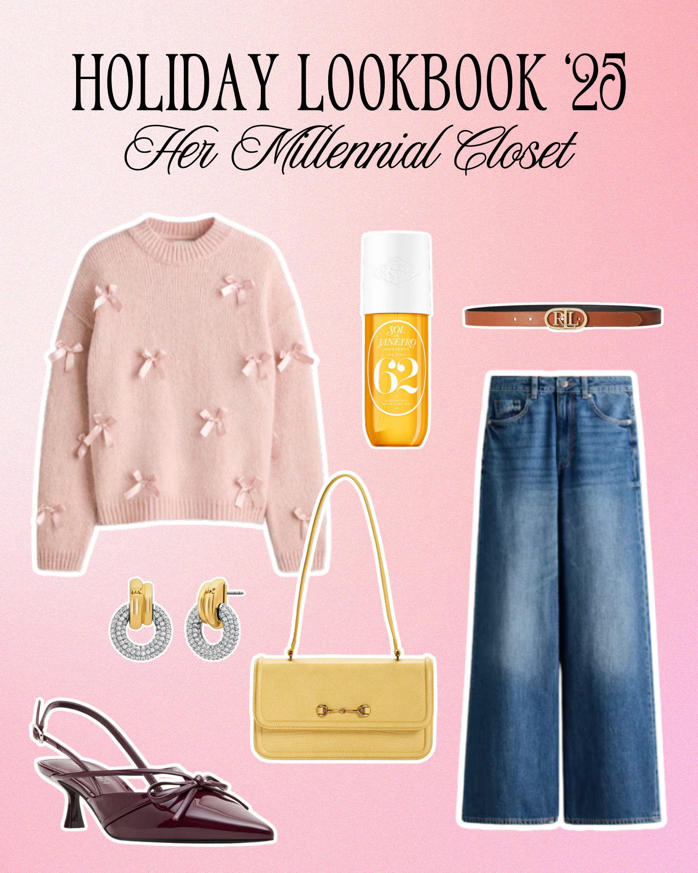 We're keeping the holiday season with a pair of pink sweaters and denim. You never go wrong with pink, Sis! 

 

#LTKHoliday #LTKootd #LTKSeasonal