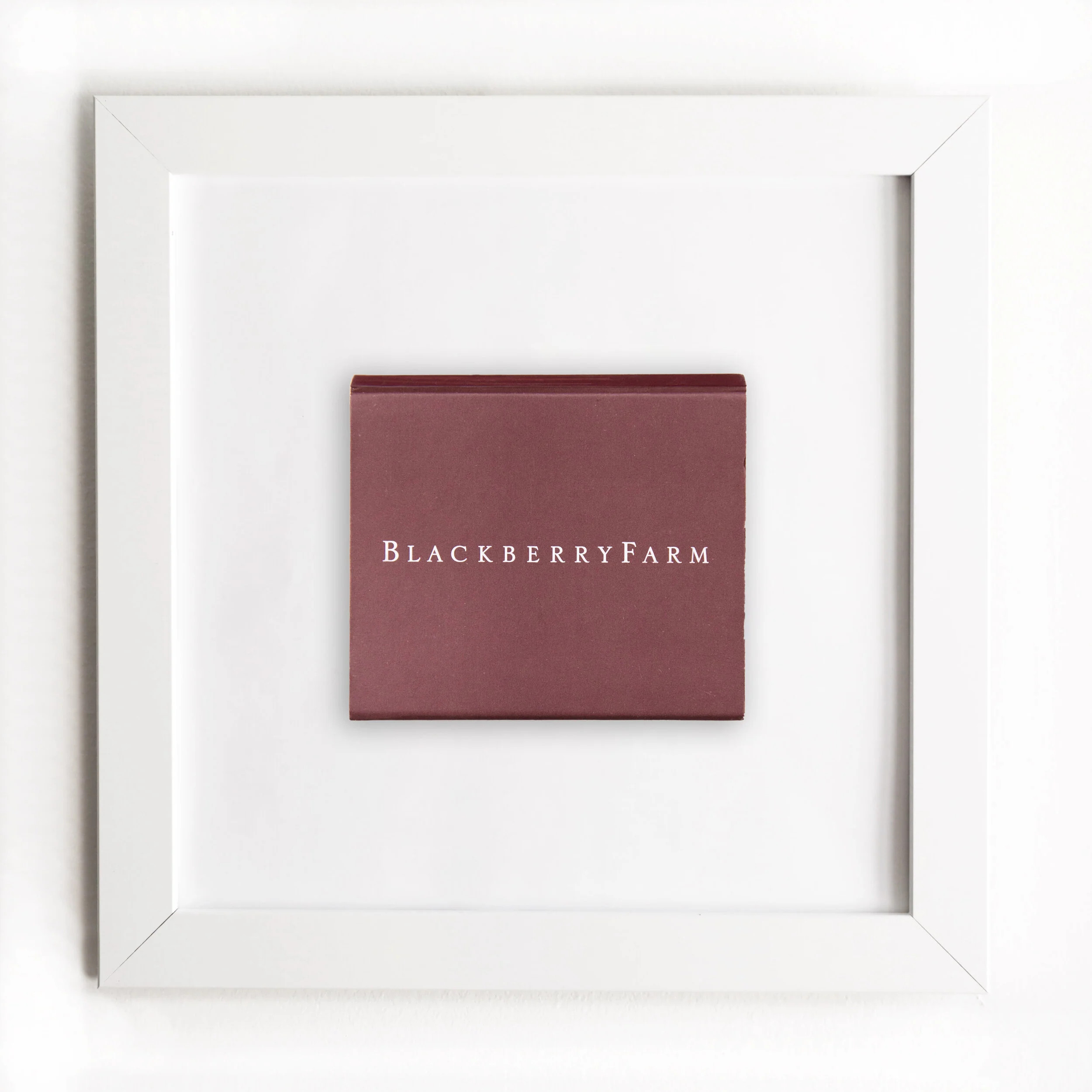 Blackberry Farm - Framed Print Matchbook - Gift - Match South | Match South