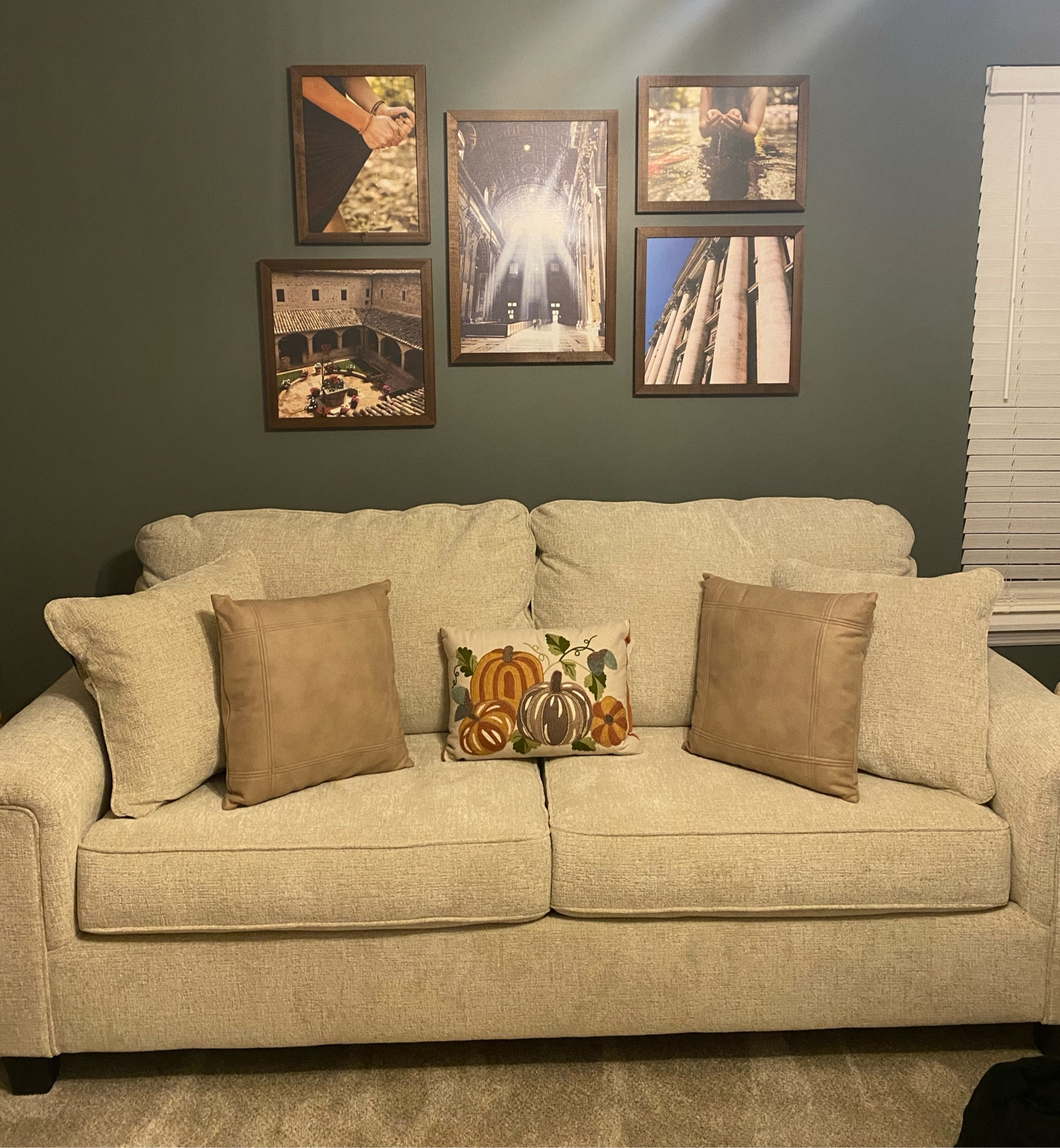 Pillows make a couch extra comfy! 

#LTKSeasonal #LTKunder50 #LTKSale