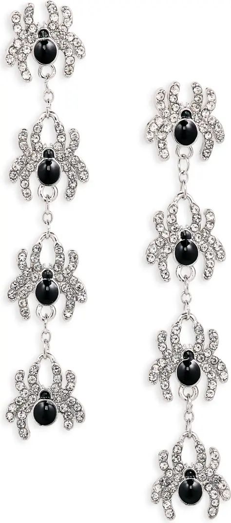 BaubleBar Spider Linear Drop Earrings | Nordstromrack | Nordstrom Rack