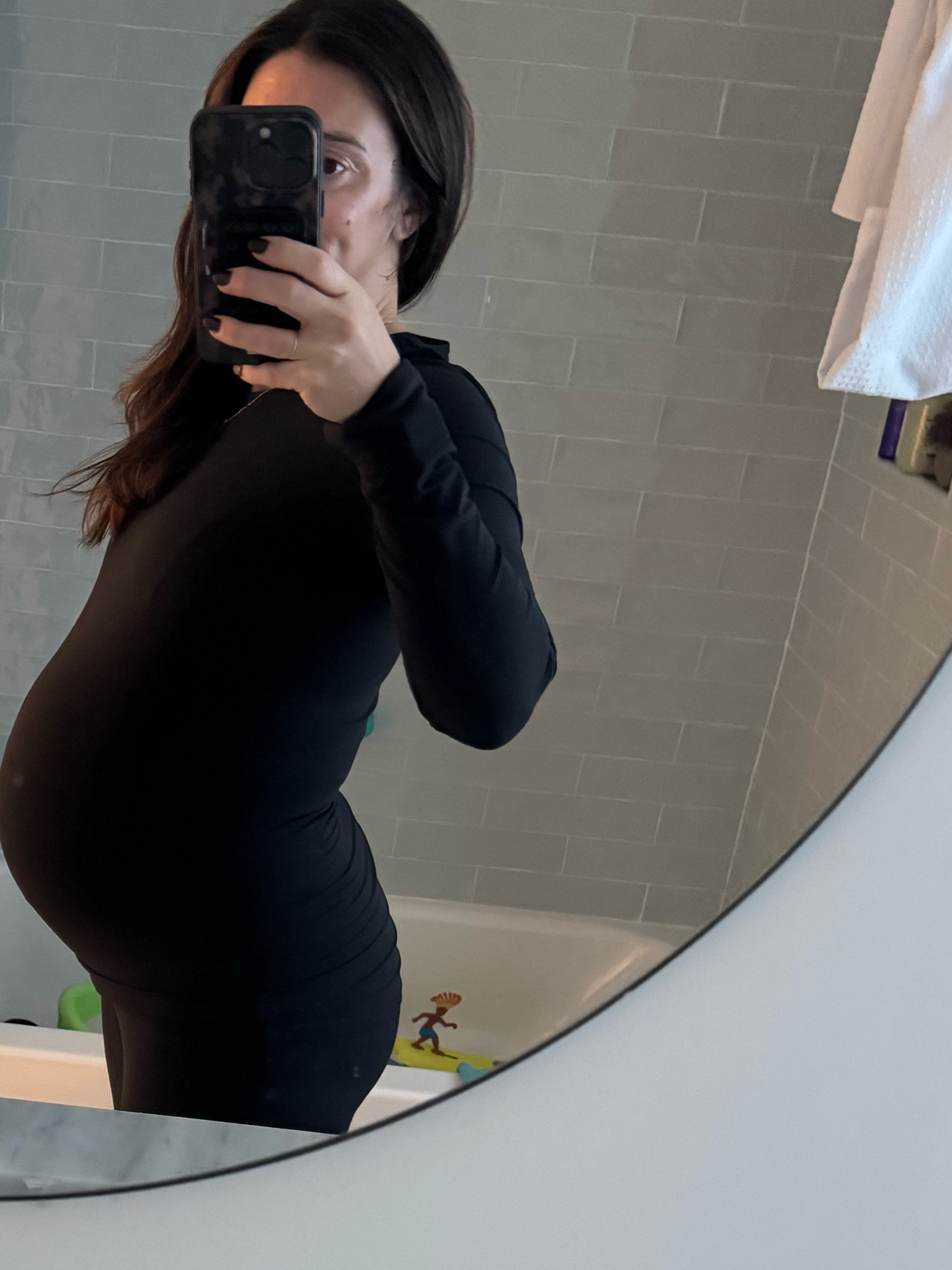 Amazon maternity find you need 🖤 comfort cozy third trimester 

#LTKFindsUnder50 #LTKFitness #LTKBump