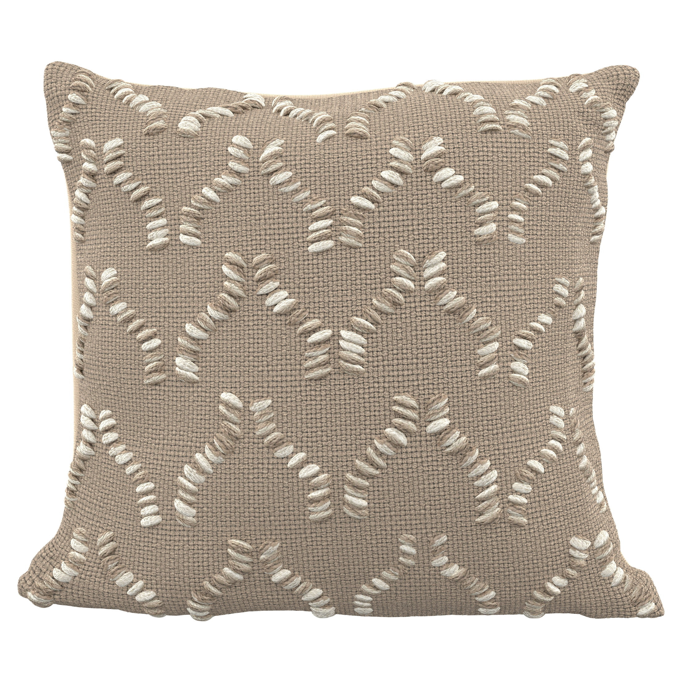 HOMETRENDS 20" x 20" Hummus Outdoor Eco Toss Cushion, Removable Cover | Walmart (CA)