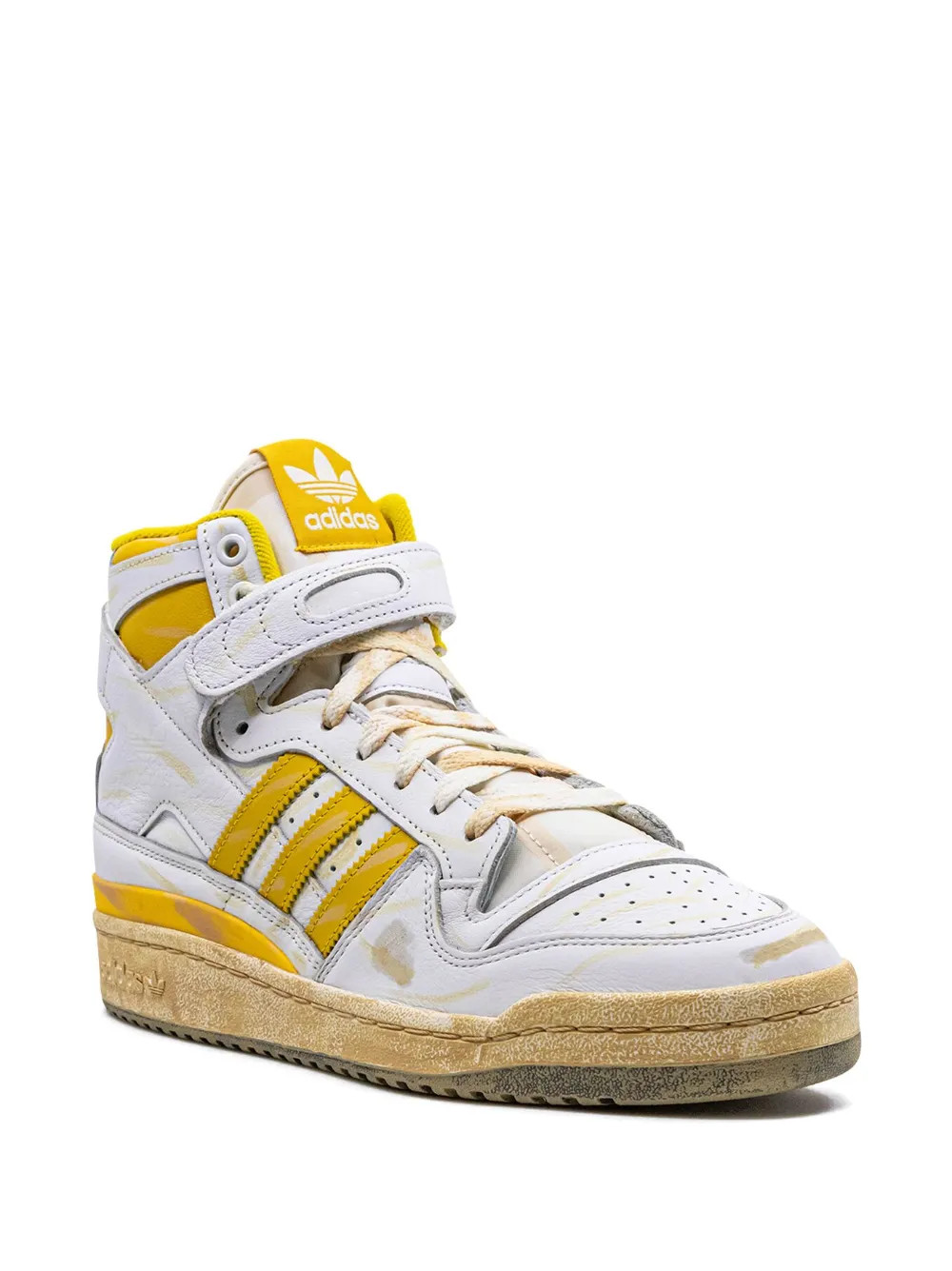 Forum 84 Hi AEC "White Hazy Yellow" sneakers | Farfetch Global