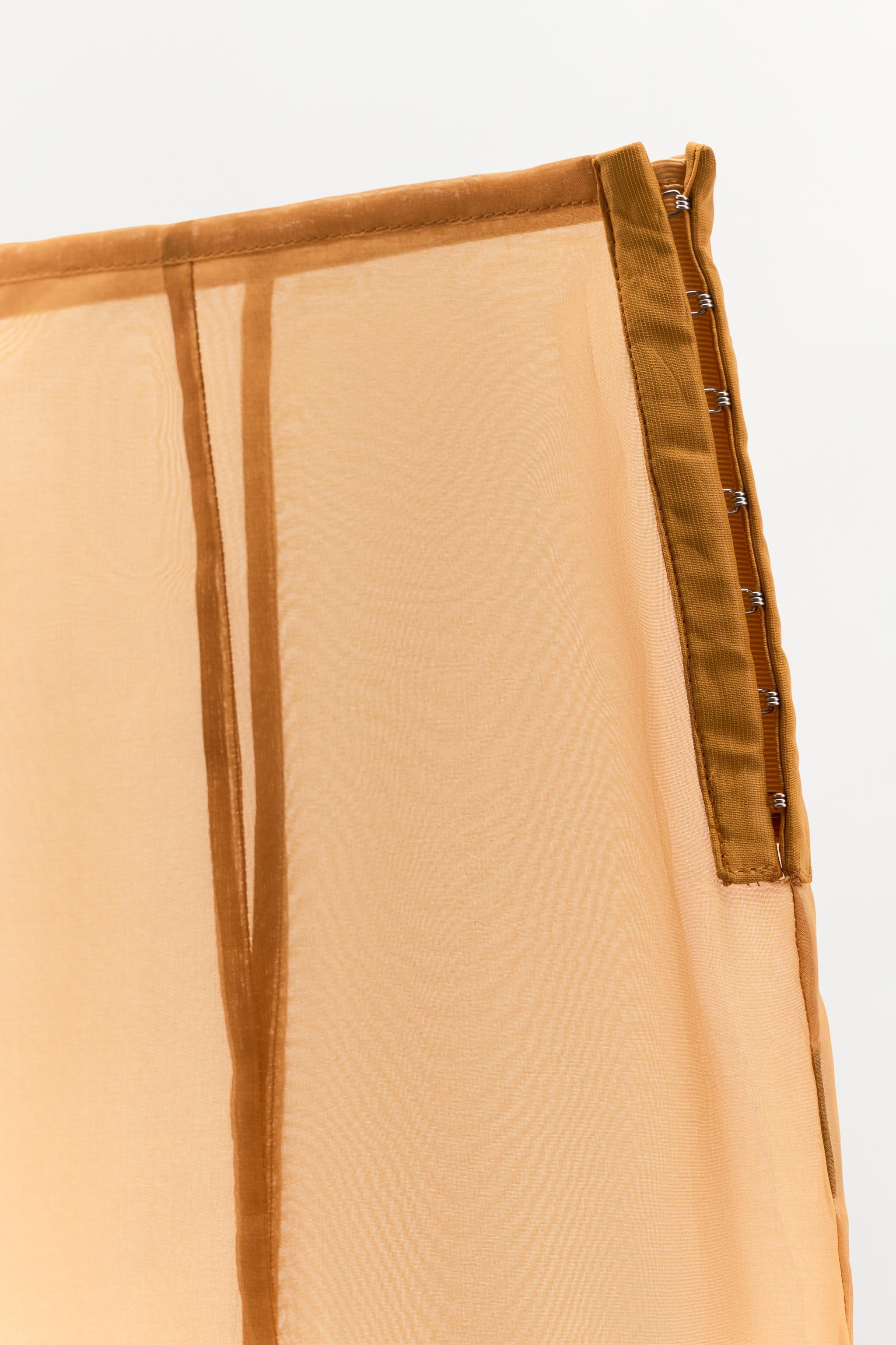 ORGANZA MIDI SKIRT | Zara US