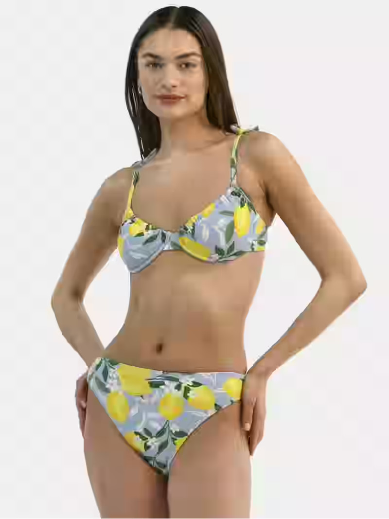 Time and True Women's and Women's Plus Pique Underwire Bikini Top, Sizes XS-3X | Walmart (US)