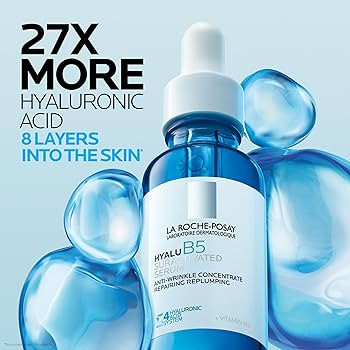 La Roche-Posay Hyalu B5 Pure Hyaluronic Acid Serum for Face, Vitamin B5 + Hyaluronic Acid + Madec... | Amazon (US)