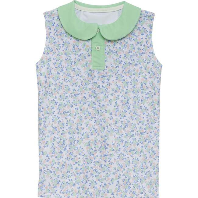 Girly Girls Tank Top, Floral/Green | Maisonette