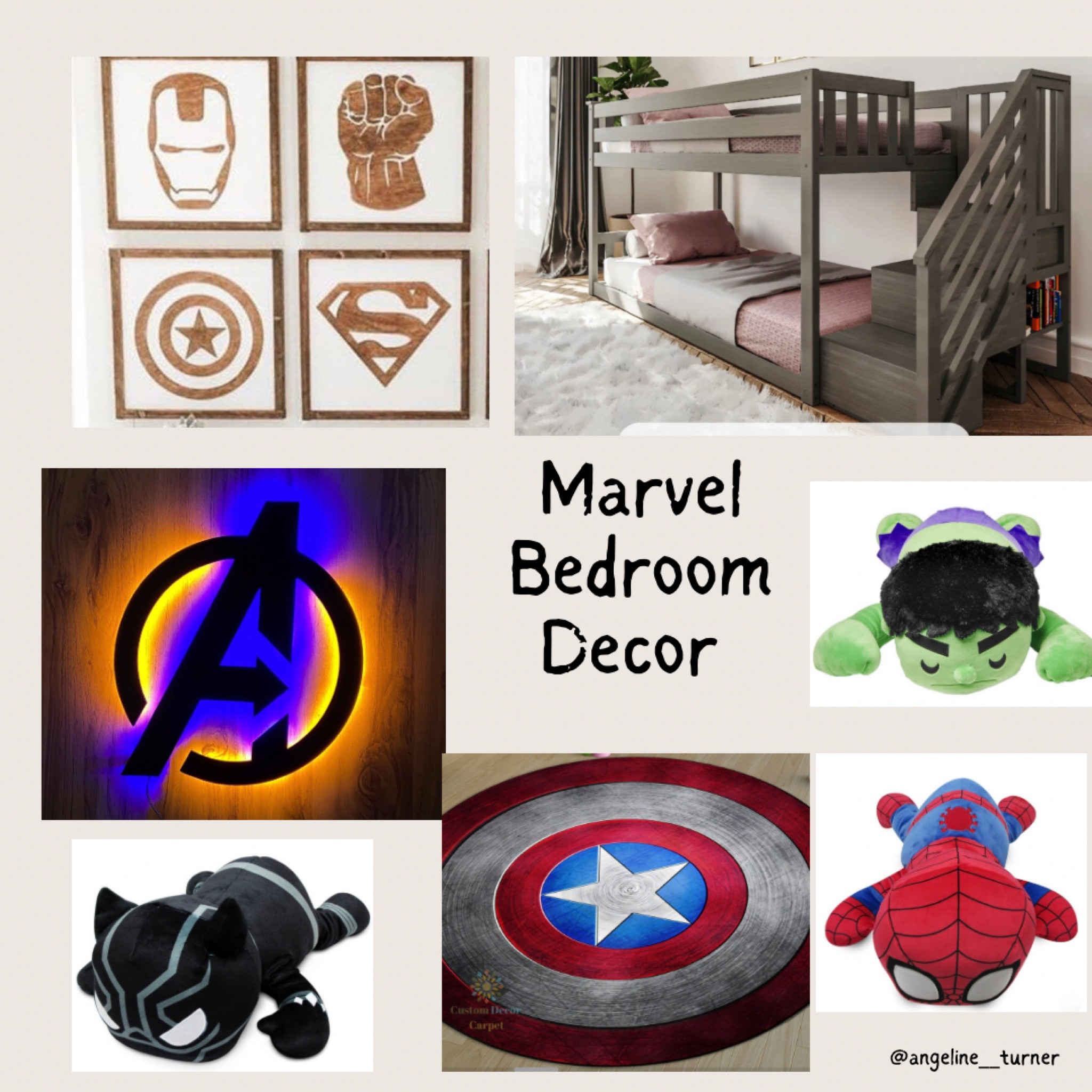 Marvel Decor— boy’s bedroom 

#LTKkids #LTKfamily #LTKhome