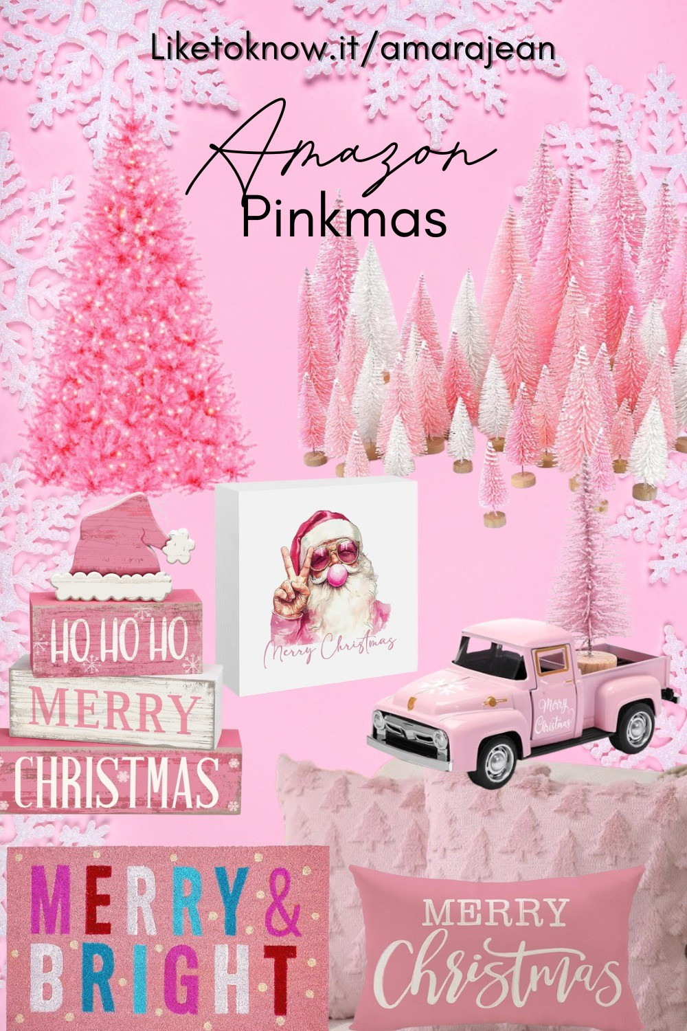 Amazon pinkmas🩷🌲Pink Christmas decor 🩷🌲✨

#LTKHoliday #LTKHome #LTKSeasonal