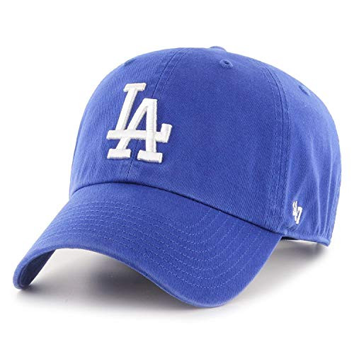 Amazon.com : 47 Brand Los Angeles LA Dodgers Clean Up Hat Cap Home Royal/White : Sports & Outdoor... | Amazon (US)