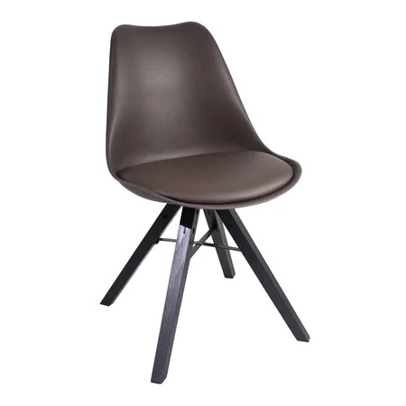 DSW Upholstered Dining Chairs Mid Century Modern Style Accent Leisure Reception Side Chair for Kitch | Walmart (US)