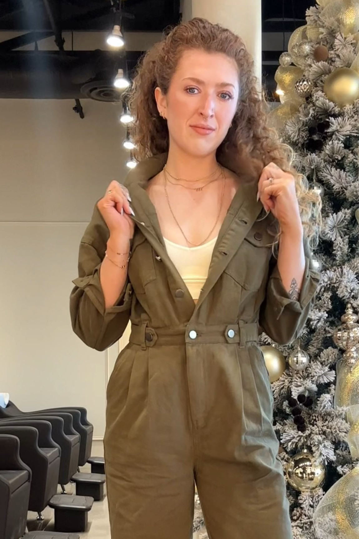 Jumpsuit, denim jumpsuit, green jumpsuit

Jumpsuit: @shop12thtribe 
Socks: @zumiez 
Sneakers: @adidasoriginals 

#shouldawenttojada #lasvegashairstylist #hairhousesocial #fitcheck #hairstylistootd #trendingoutfits #trendyoutfits #trendystyle