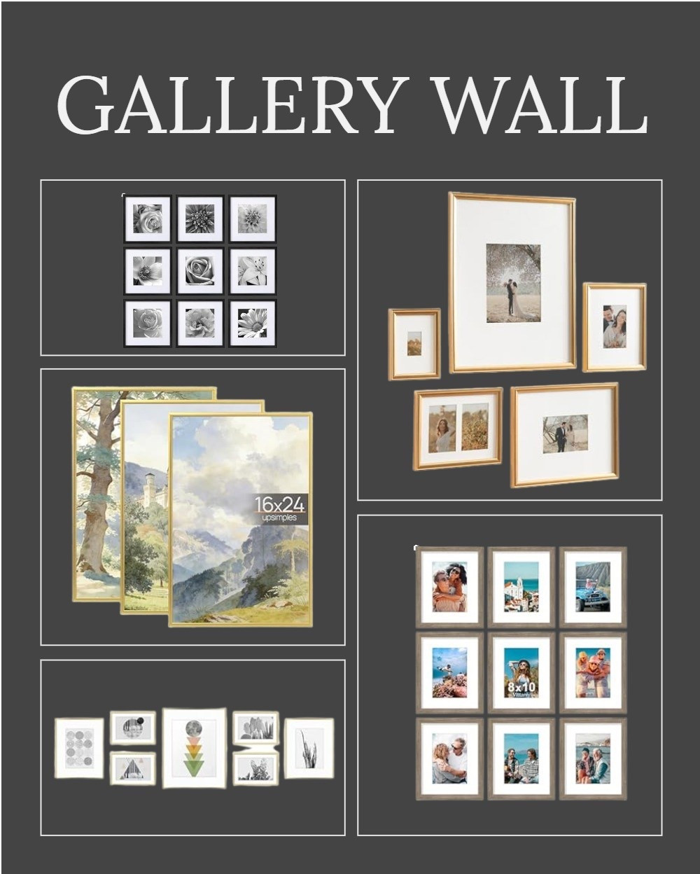 These frame bundles take the guesswork out of styling. Linked my favorite gallery wall sets!



#LTKHome