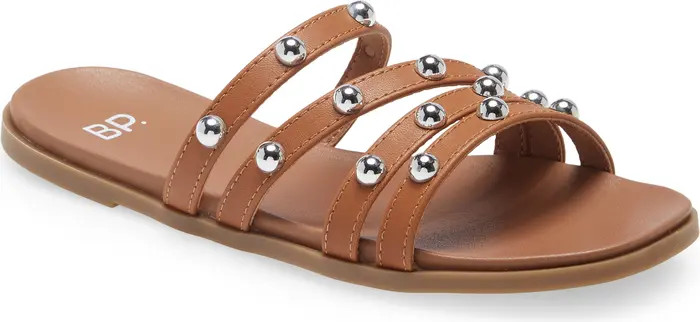 Saffron Stud Slide Sandal | Nordstrom