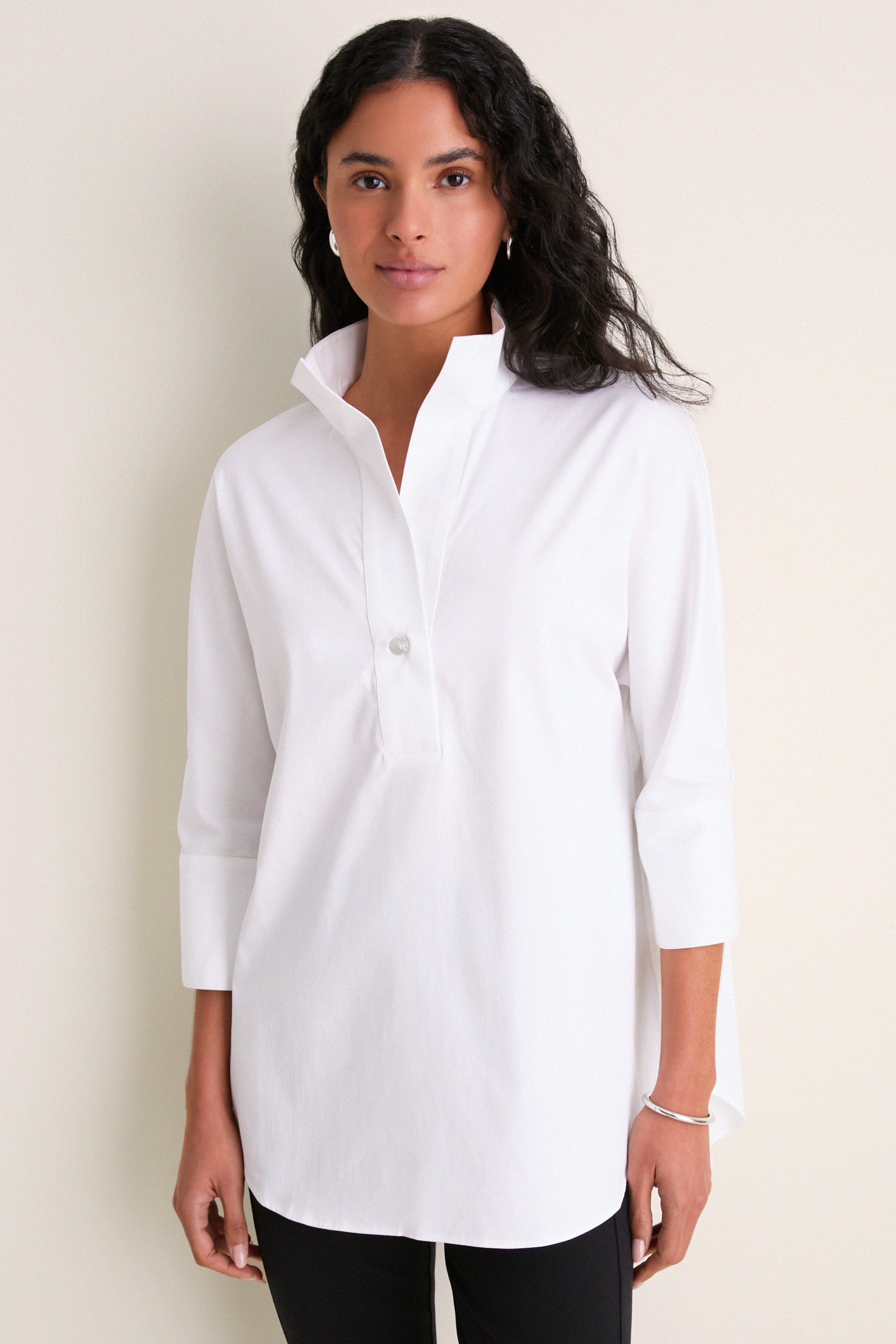 Blanc Willow Blouse | Tuckernuck (US)