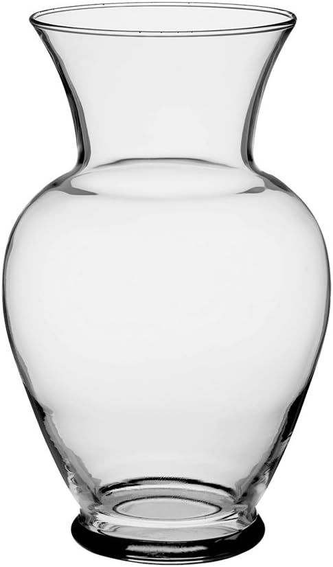 Floral Supply Online 10 5/8" Clear Spring Garden Vase and Flower Guide Booklet - Decorative Glass... | Amazon (US)