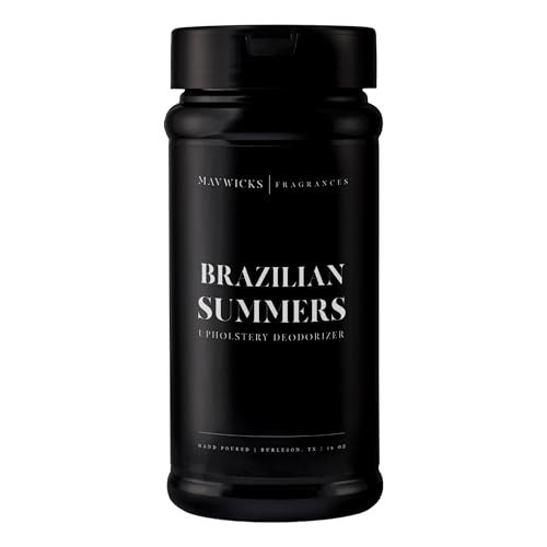 Mavwicks Fragrances - Upholstery Deodorizer (Brazilian Summers) 16 oz - Rug, Couch & Carpet Deodorizer - Vacuuming Powder, Pet Safe Carpet Freshener Powder - Odor Eliminator for Home | Amazon (US)