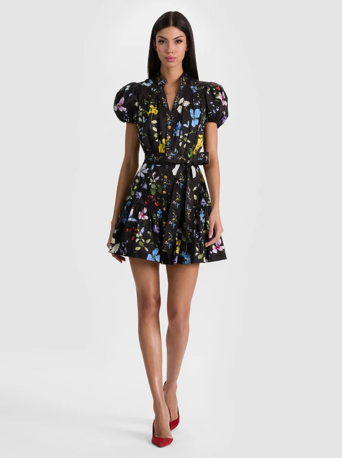 CORA MINI SHIRT DRESS | Alice + Olivia