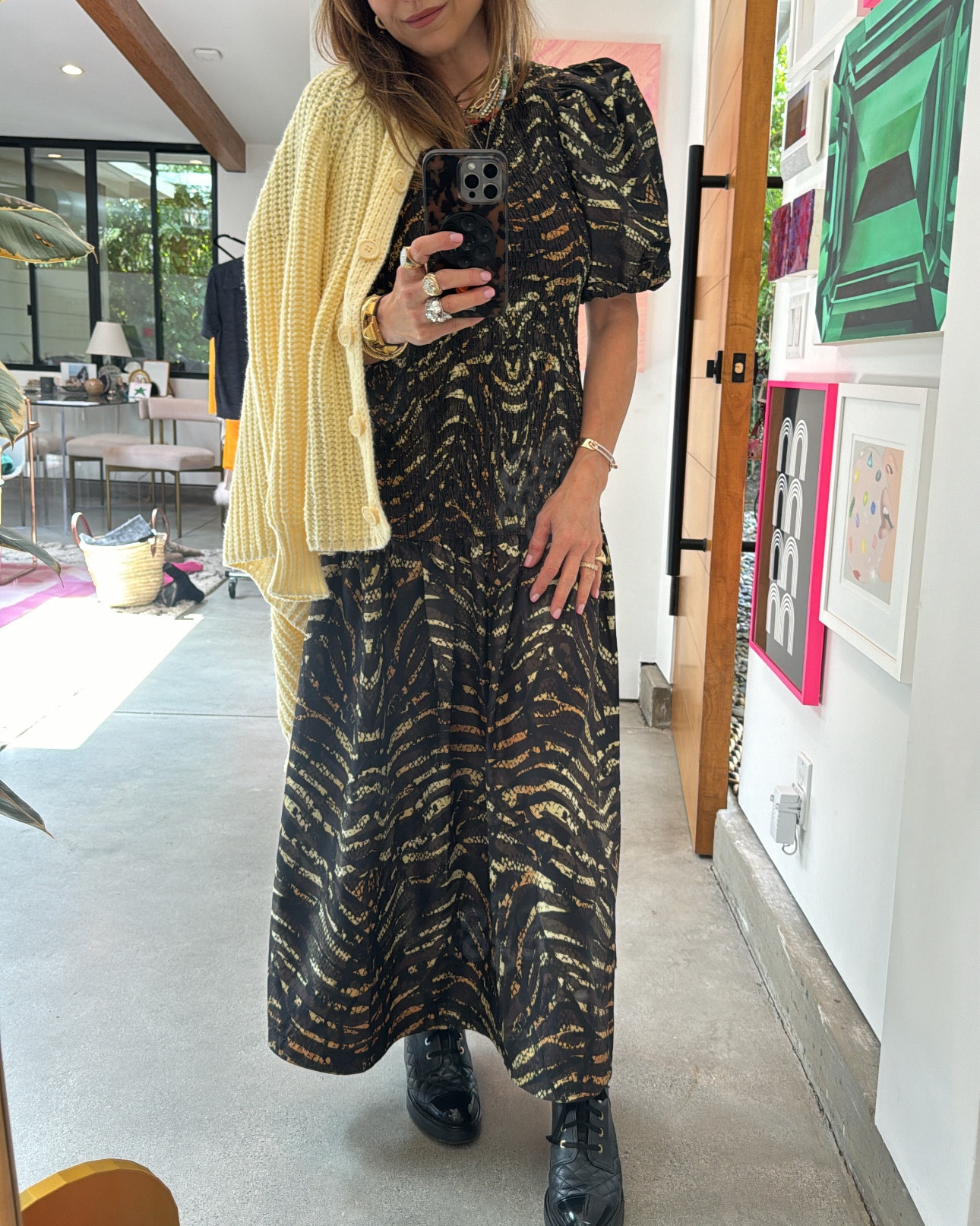 While these finds are SUPER hot, cooler weather is on its way and I want to stay prepared. My fall fits usually incorporate a sweater or a cardigan in some way. You never know when that breeze is going to get and send you running for the sweater drawer! And with this fun print and bright accent color, who could resist? #fall #fallfashion #fabfashion #bright #funprint #workwear #officewear 

#LTKWorkwear #LTKStyleTip #LTKBeauty