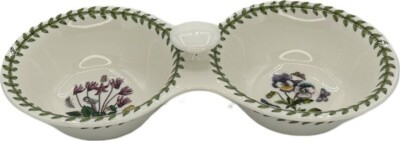 Portmeirion Botanic Garden Relish Snack Server Bowl 2 Part | eBay US