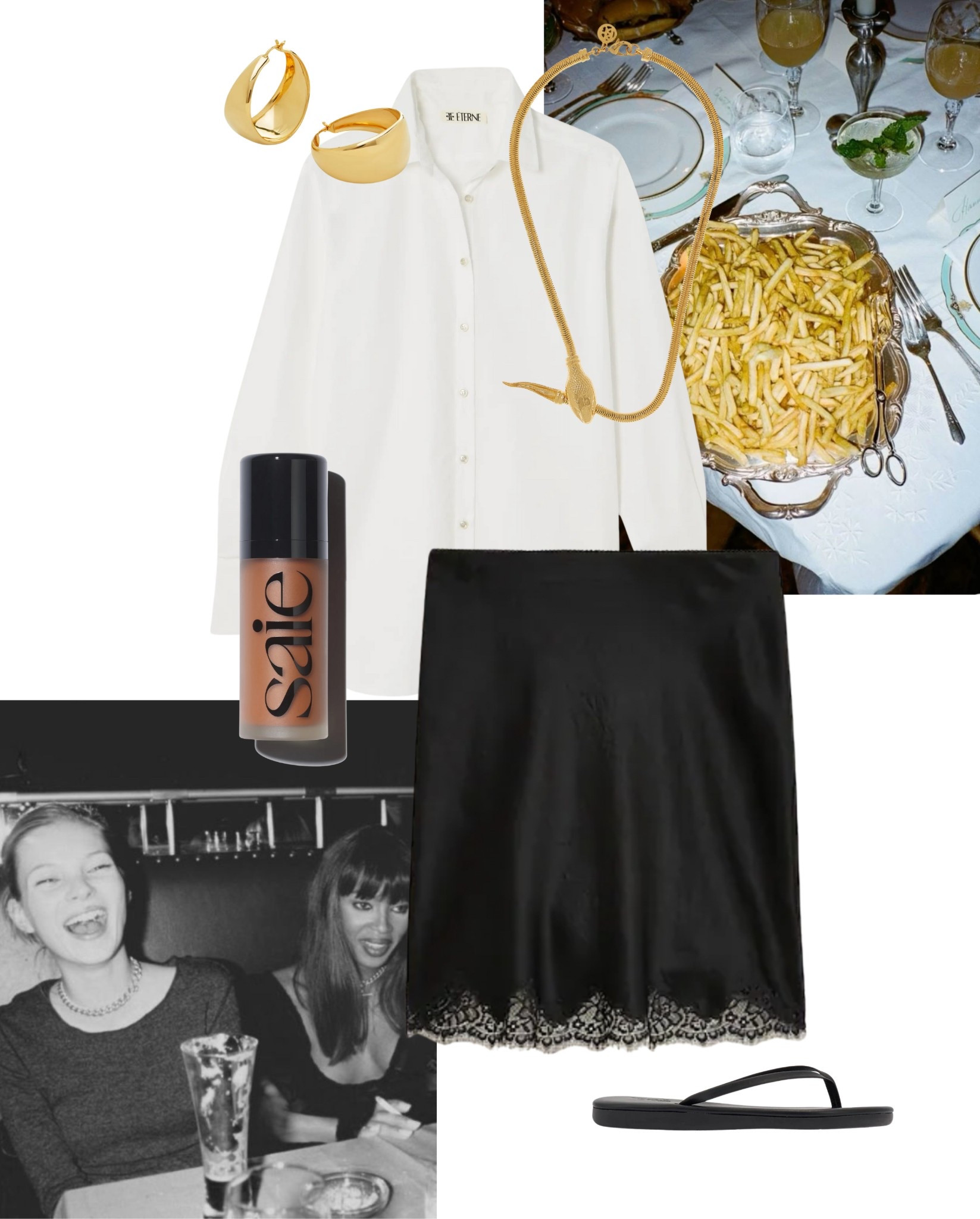 Evening Outfit 
Holliday Outfits x3

Skirt | jewellery | makeup | flip flops | Holliday | party | dinner | date night | 


#LTKtravel #LTKsummer #LTKpartywear