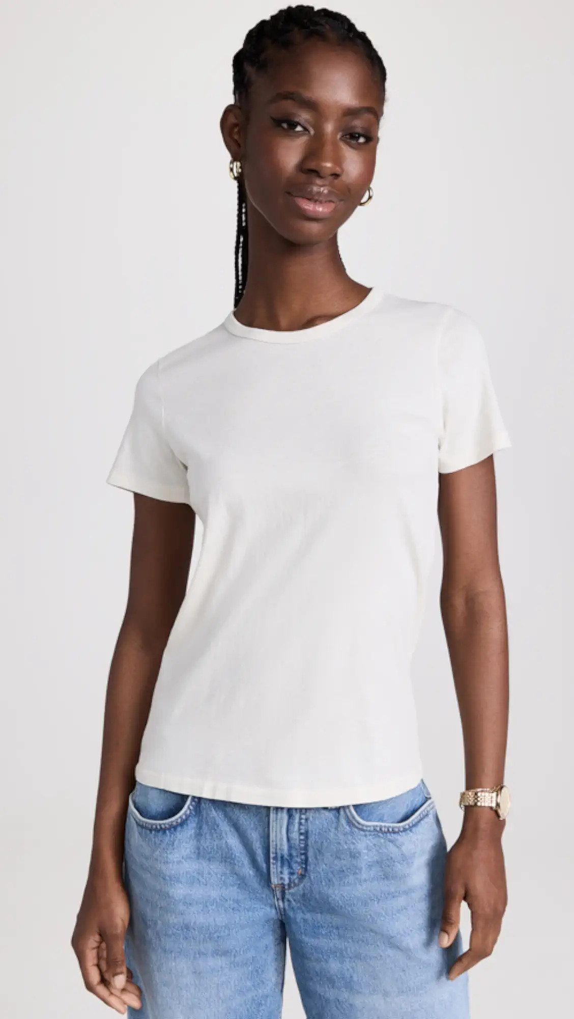 Cotton Slim Tee | Shopbop