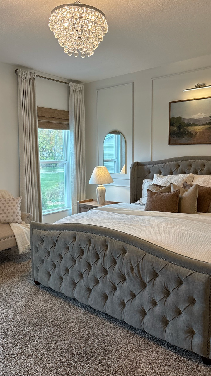 We didn’t renovate… we just elevated 🤎
@easeeasecurtains were truly the finishing touch, they made our builder-grade bedroom feel warm, cozy, and custom ✨

EaseEase is having 25% off right now, so if you’ve been waiting to upgrade your space… this is your sign ✨

Comment CURTAIN for link 🔗 

Style: Luxury French
Color: ivory White, 100% blackout

Come along with @decoratewithkatie for more DIYs and budget-friendly finds 🤎

#BedroomGlowUp
#RoomMakeover
#CozyHomeVibes
#InteriorDesignInspo
#BeforeAndAfter
#customcurtains