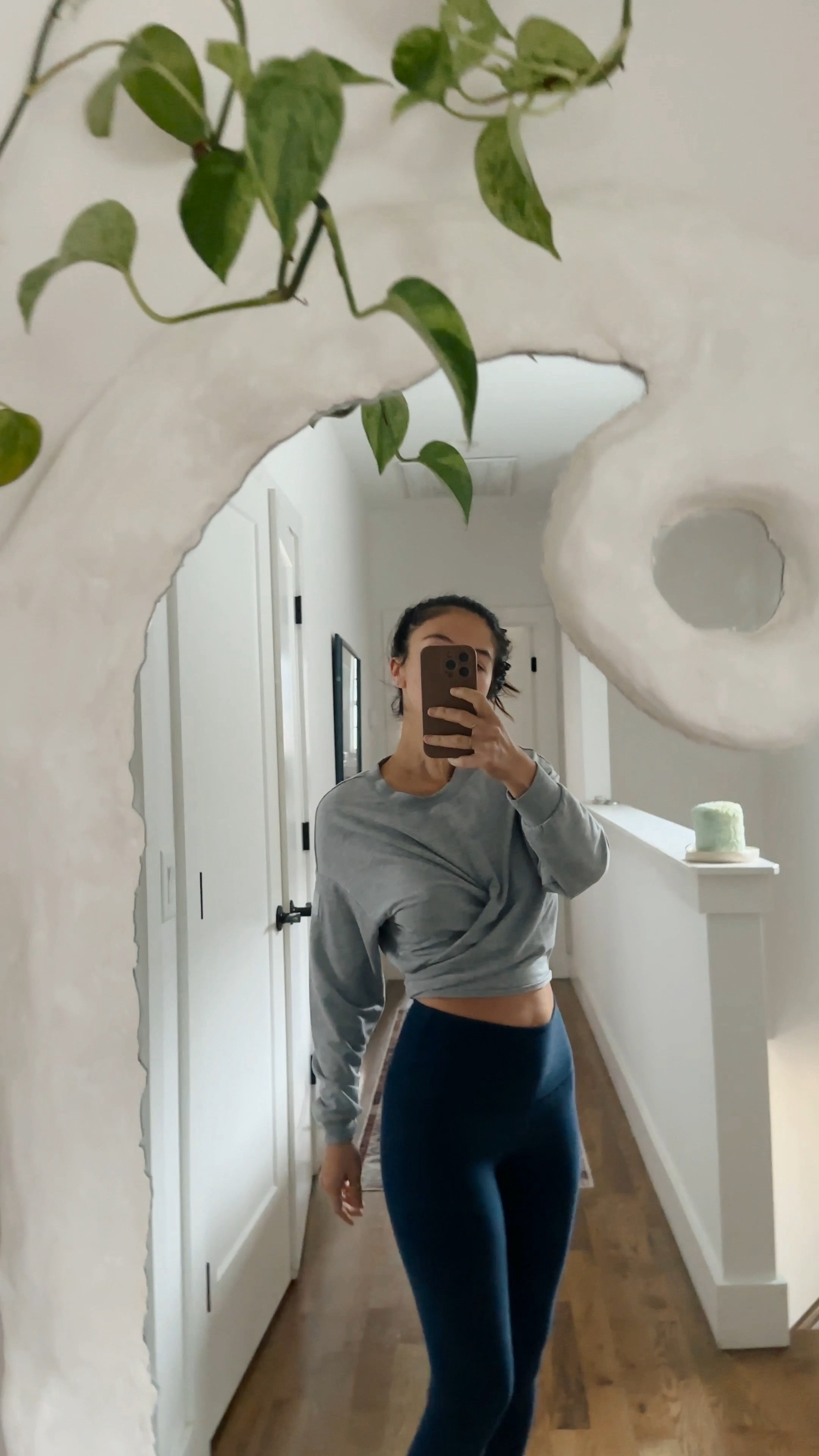 Wrap top and softest leggings - wearing size XS 

#LTKVideo #LTKSeasonal #LTKCyberWeek