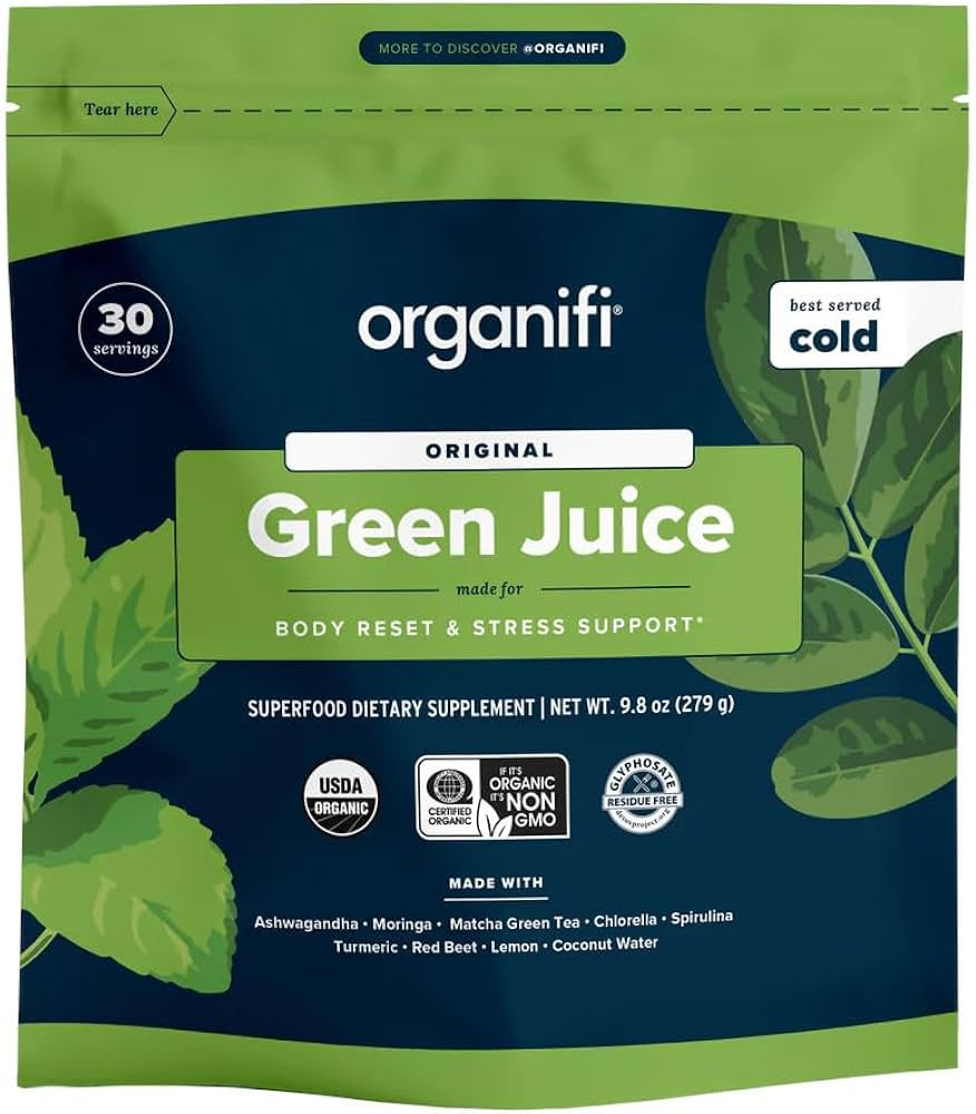 Organifi, Green Juice Powder, 9.8 Ounce | Amazon (US)