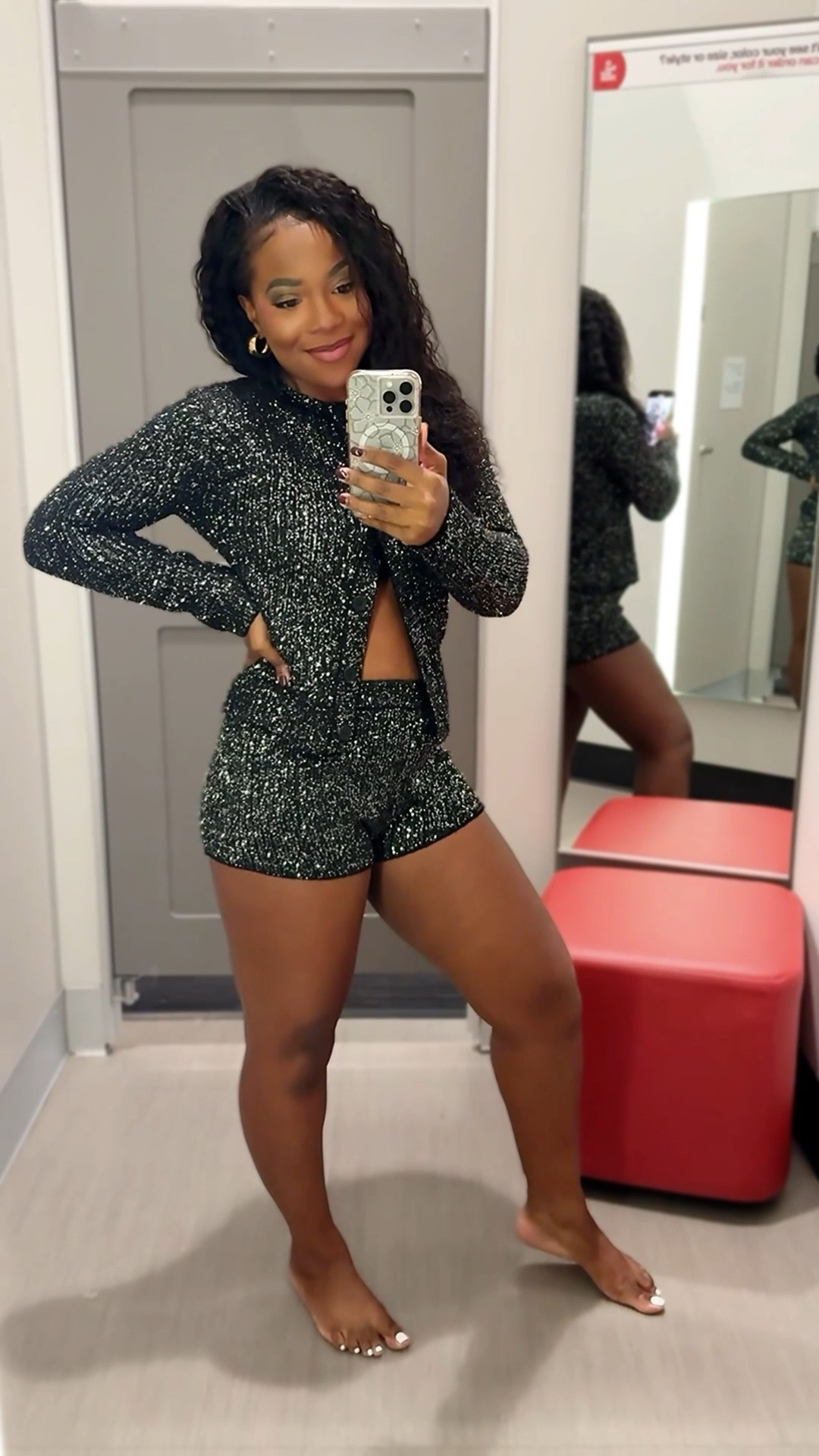 Some cute holiday pieces from Targets Future Collective line! Wearing a size small or 6 in everything! 

#LTKHoliday #LTKVideo #LTKSeasonal