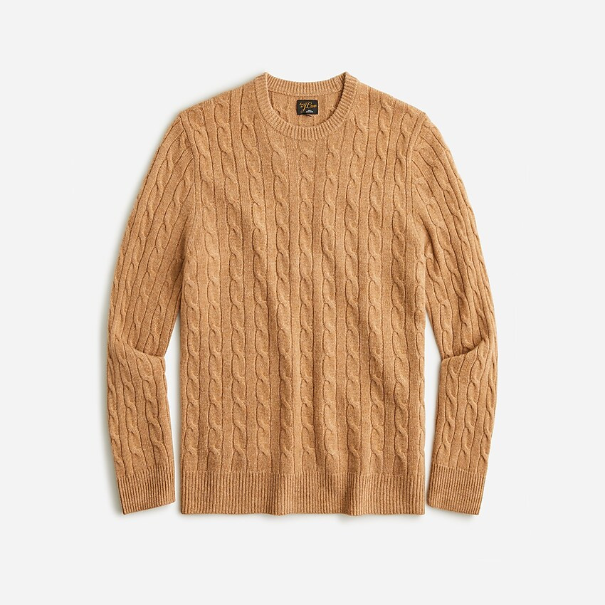 Cashmere cable-knit sweater | J. Crew US