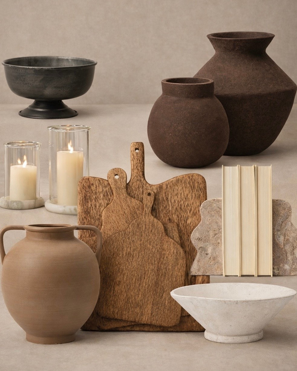 McGee & Co. Inspired Home Finds

Follow @farmtotablecreations on Instagram for more inspiration.

If you love that warm, layered McGee & Co. look, these pieces are such beautiful finds. I’m drawn to the earthy pottery, marble accents, glass hurricanes, and classic wood cutting boards — they all bring in that timeless, collected feel that makes a space feel cozy and curated. These are the kinds of pieces that work year-round and style effortlessly in kitchens, coffee bars, consoles, or open shelving.

#mcgeeandco #neutraldecor #homefinds #kitchendecor #woodboards #stoneware #decorfinds #kitchenstyling #countertopdecor #homeaccessories

#LTKHome