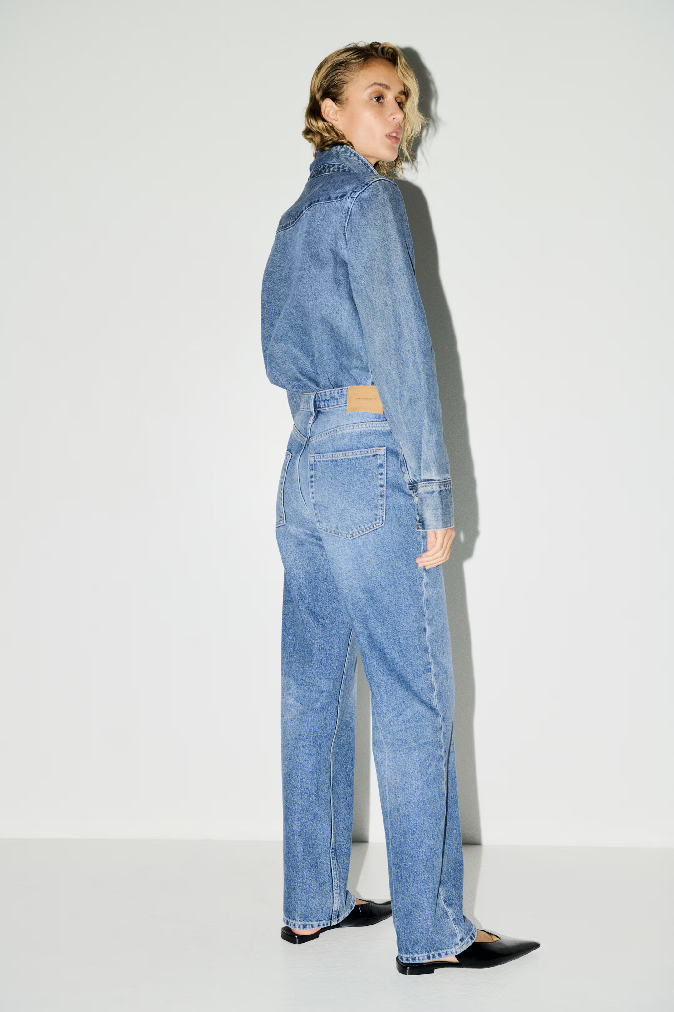 Straight High Jeans - Denim blue - Ladies | H&M US | H&M (US + CA)