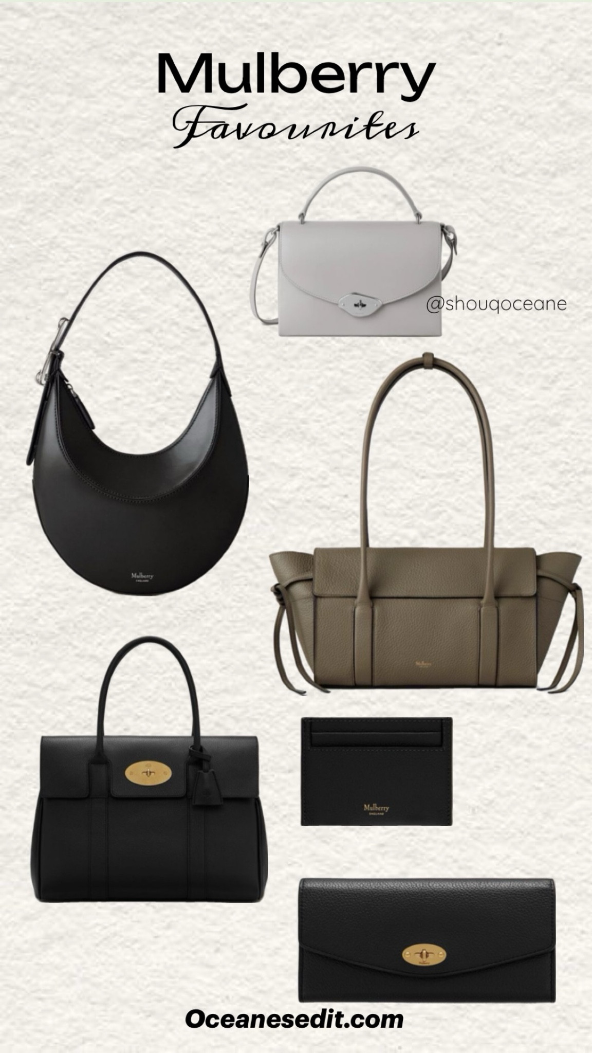 Favourites from mulberry #bags #designerbags

#LTKgiftguide