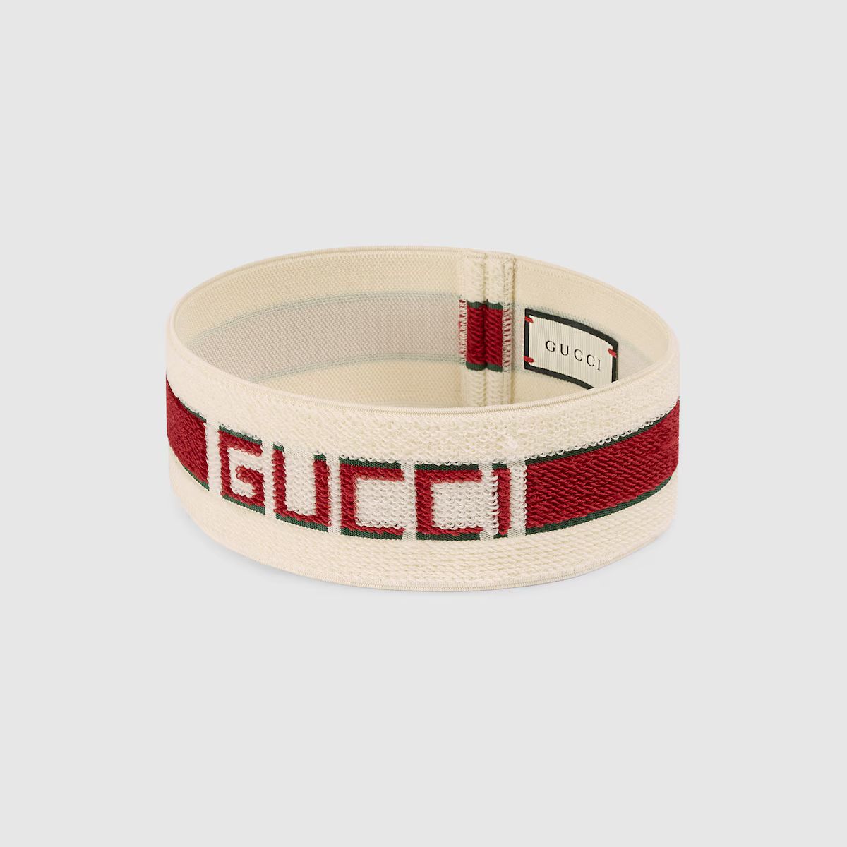 Elastic Gucci stripe headband | Gucci (US)